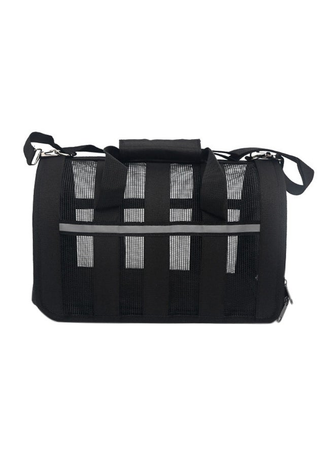 إسكدنيا حقيبة نقل محمولة للحيوانات الأليفة أسود - Image 1