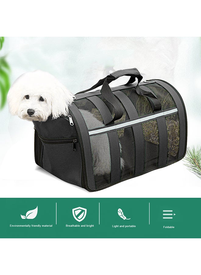 إسكدنيا حقيبة نقل محمولة للحيوانات الأليفة أسود - Image 2