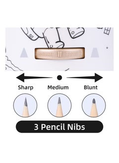 Y&D Rechargeable Electric Pencil Sharpener, Fully Automatic Sharpener Auto Stop for 6-12mm Pencils, Hands-Free Colored Fast & Sharp, Kids, Home, Classroom  - Image 2