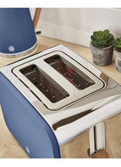 Swan Swan ST14610BLUN Nordic 2-Slice Toaster with Defost/Reheat/Cancle Functions, Cord Storage, 900W, Blue  - Image 5