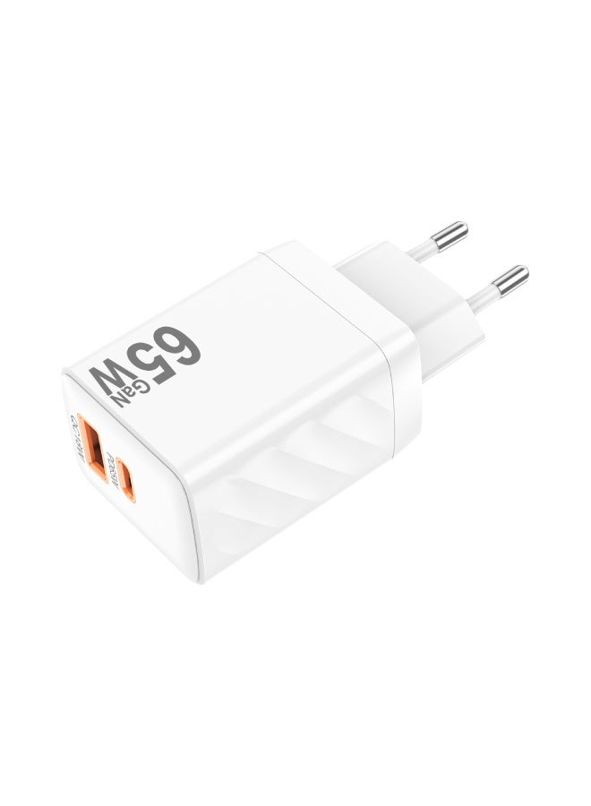 Nine Nexus Power GAN Fast Charger 65W-White - Image 3