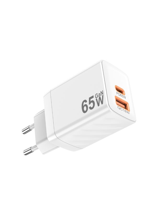 Nine Nexus Power GAN Fast Charger 65W-White - Image 2