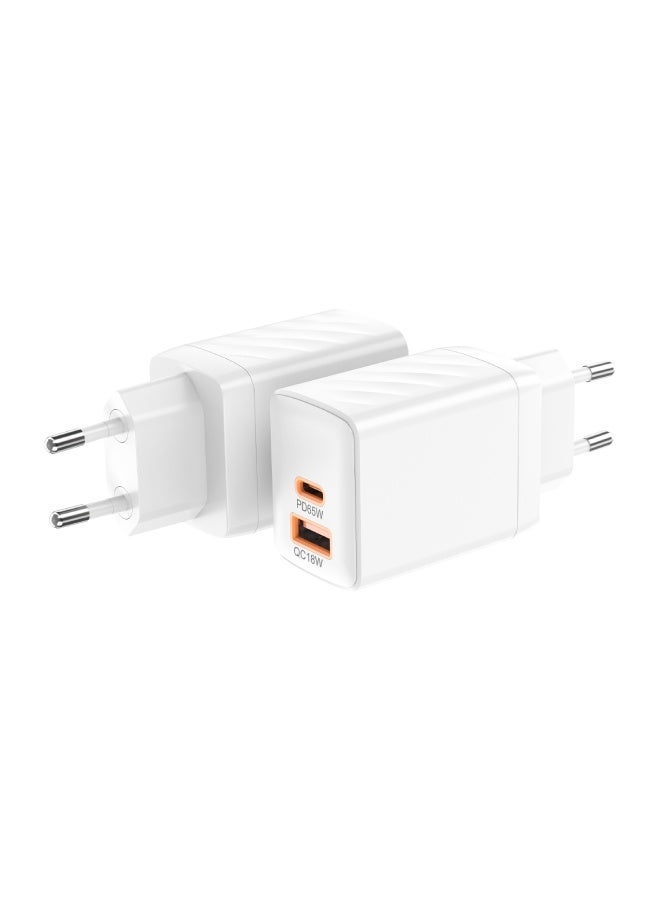 Nine Nexus Power GAN Fast Charger 65W-White - Image 4