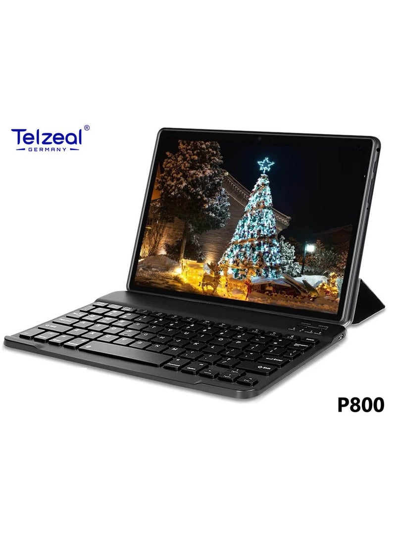 Telzeal Telzeal P800 Tablet 8 Inch Android 12 Tablet with Dual SIM 6GB RAM 256GB ROM 5G WiFi 5000mAh Battery and Wireless Keyboard Pink  - Image 5