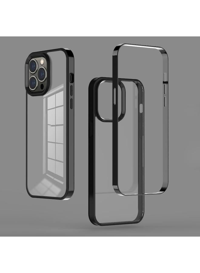 Zaboon Case For iPhone 13 Pro Max 3 in 1 Electroplated Frame Phantom Phone Case - Image 1