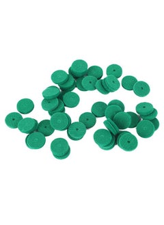 Thoraya 90Pcs Piano Felt Pad 22mm Noise Reduction Round Piano Felt Keyboard Felt Balance Washer Green  - Image 3