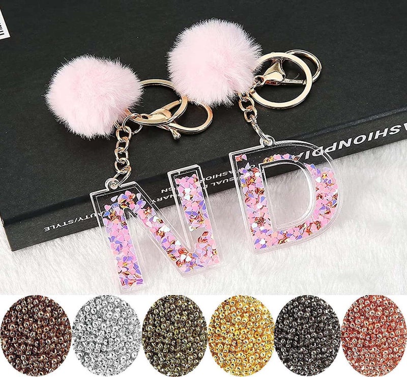 DIY Crafts Qty 5 Pcs, Silver, 5 Pcs, Split Key Ring with Chain Set, Metal Flat Keychain Rings Open Jump Rings and Screw Eye Pins Bulk, Colors Choice, for R (Qty 5 Pcs, Silver) - Image 4