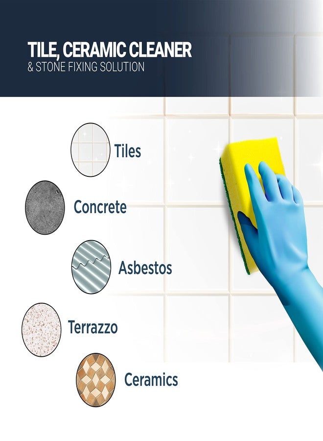 Selzer Vetra Tiles Cleaner Liquid |Clean All Purpose Tile, Floor & Wall Cleaner 500 ml, Bedroom & Bathroom Floors, Removes Grease, Dirt & Tough Stains|Kills 99.9% Germs|Pack of 1 - Image 5