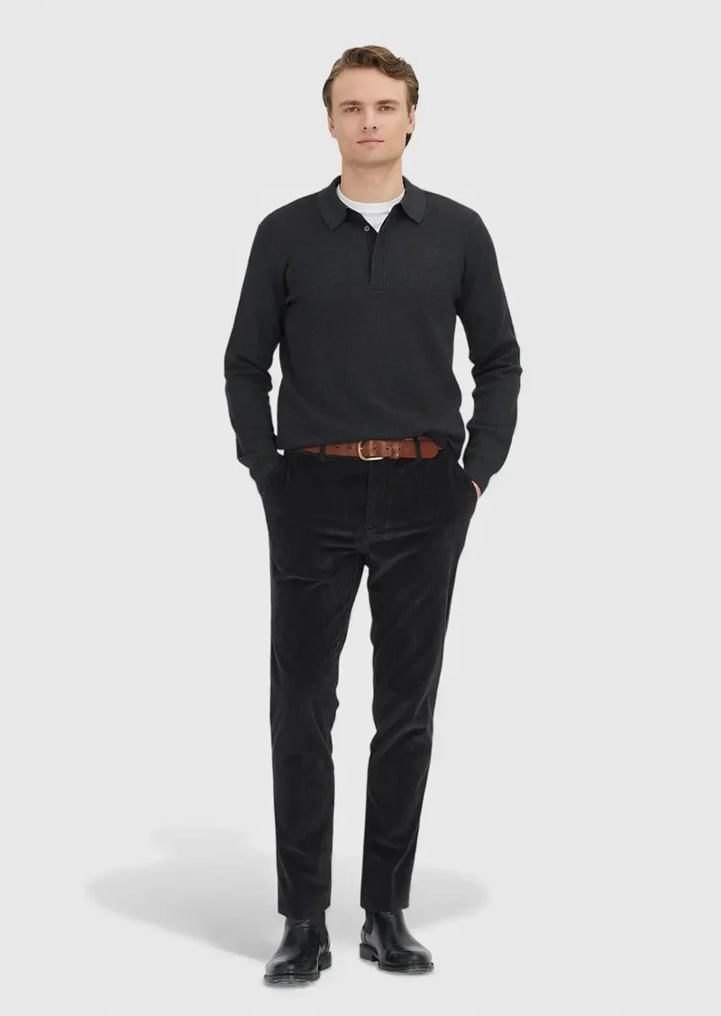 رامسي بنطال رياضي مريح من مزيج القطن، بقصة مريحة وعصرية.