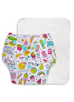 SuperBottoms BASIC Pack of 5 Freesize Adjustable, Washable and Reusable Cloth Diaper for babies 0-3 Years | One Size Adjustable Diapers (Pack of 5 diapers+ 5 inserts) Assorted prints - pzsku/Z173F09583AAF88B6C170Z/45/_/1738305161/982a6298-2088-48c5-9e2a-d470943097b9