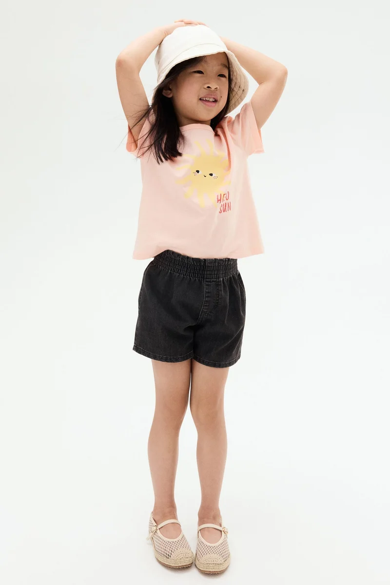 H&M Printed Jersey Top