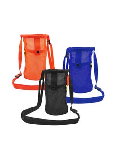 Portable Bottle Bag, 3 Pack Water Bottle Holder, Water Bottle Carrier Bag with Adjustable Shoulder Strap Water Bottle Sleeve for Sport Hiking Camping Outdoor Walking Hiking Running