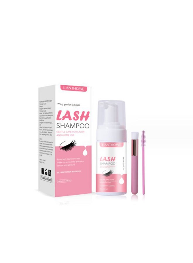 لانثوم سائل تنظيف الرموش من لانثوم، العناية بالزرع، مياه نظيفة، رموش جميلة، رموش صناعية، سائل تنظيف الغبار الزيتي