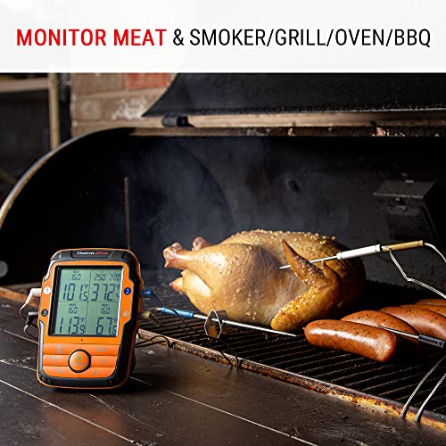 ThermoPro TP27 500FT Long Range Wireless Meat Thermometer for Grilling and Smoking with 4 Probes Smoker BBQ Grill Kitchen Food Cooking Digital Thermometer for Meat - Image 2