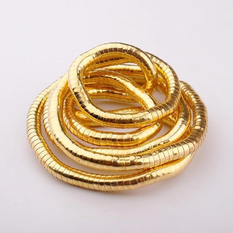 Adjustable coiling snake chain (adjustable necklace, bracelet, waist chain) - Image 2