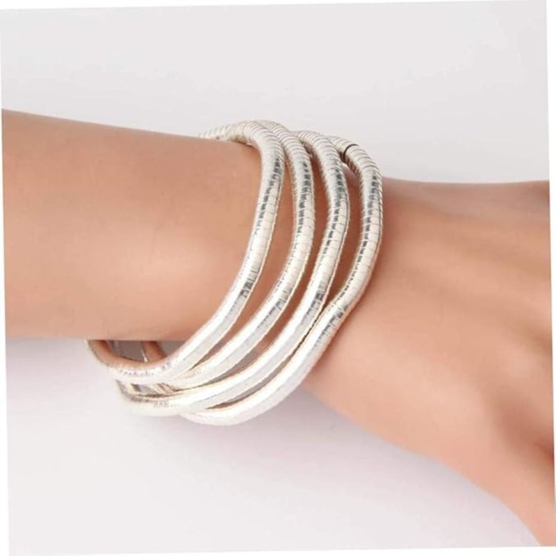 Adjustable coiling snake chain (adjustable necklace, bracelet, waist chain) - Image 3