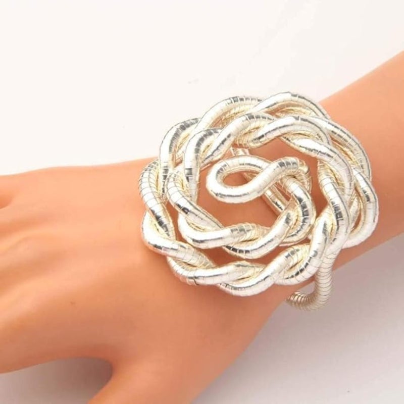 Adjustable coiling snake chain (adjustable necklace, bracelet, waist chain) - Image 5