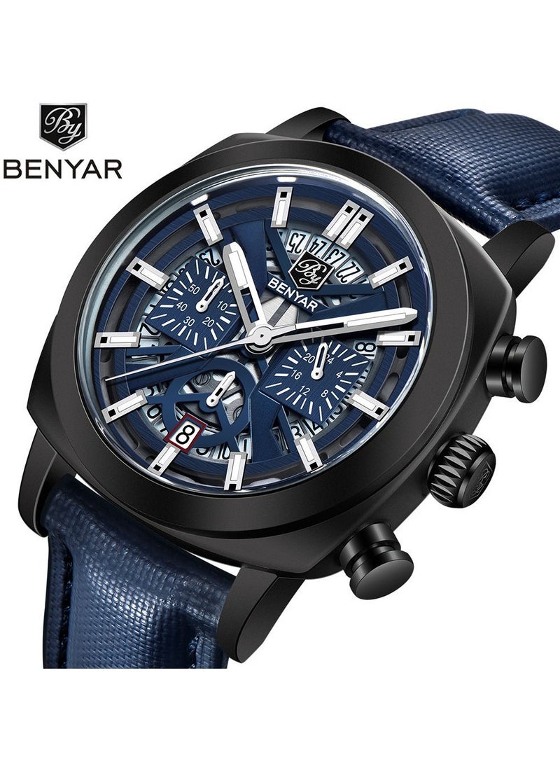 بينيار ساعات رجاليه  كوارتز ضد الماء - Image 2