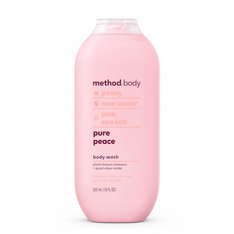 Method Body Wash Pure Peace Paraben and Phthalate Free 18 oz Pack of 1