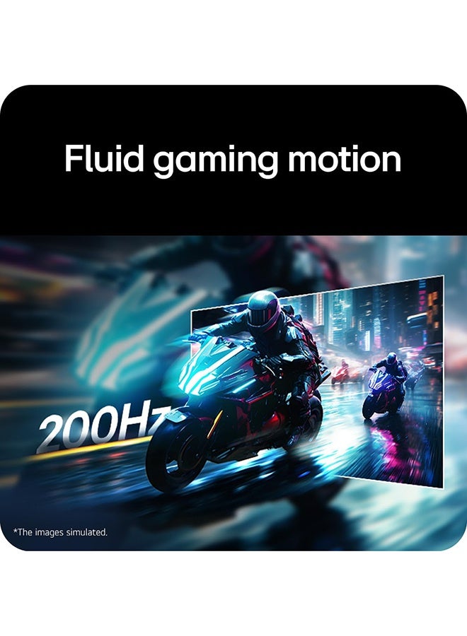 إل جي 27 inch UltraGear G5 Gaming Monitor, IPS Display, FHD Resolution, 200Hz Refresh Rate, 1ms (GtG @ Faster) Response Time, G-SYNC & FreeSync Premium Compatible, Black | 27G523B black - Image 4