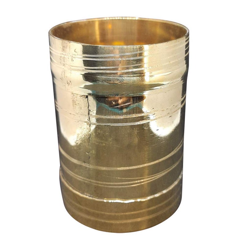 Coolboss Brass Rice Grains Measuring Vessel Pot Small 1 Unit - Image 1