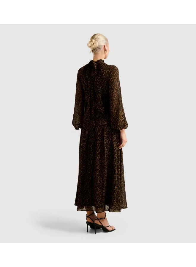 Forever New Janelle Printed Raglan Maxi