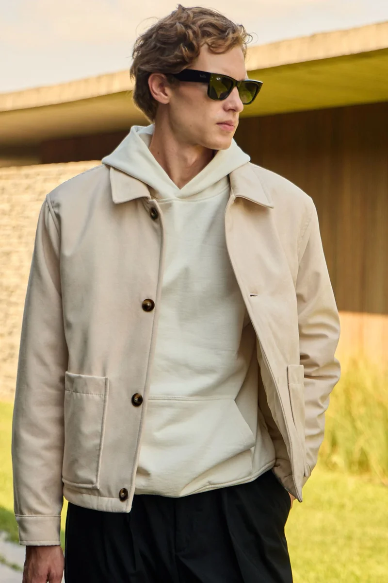 Danger Danger Regular Fit Shirt Collar Jacket
