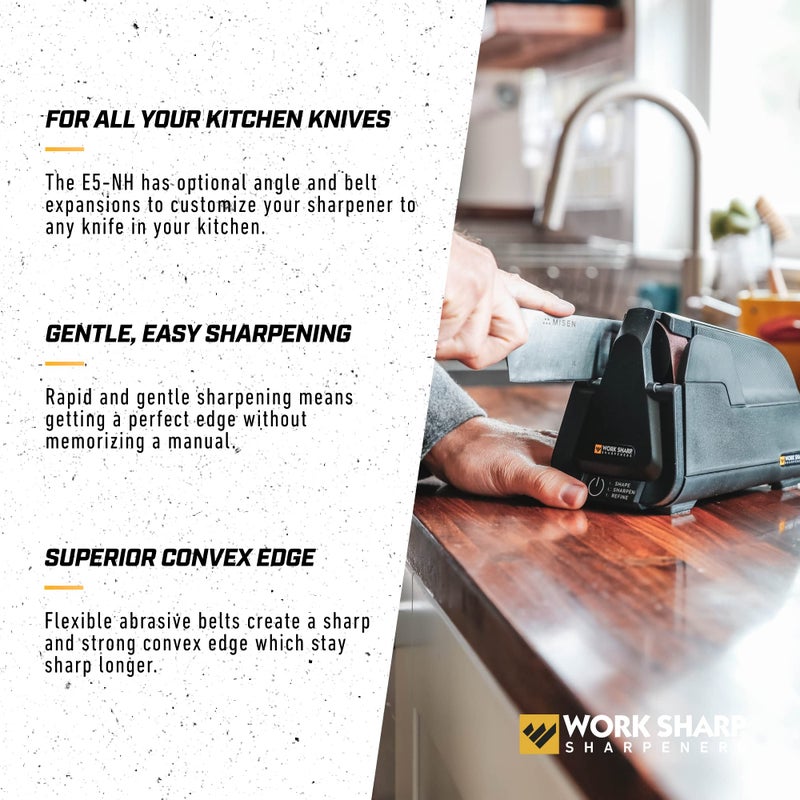 Work Sharp Work Sharp Professional Electric Culinary E5 Kitchen Knife Sharpener  - Image 4