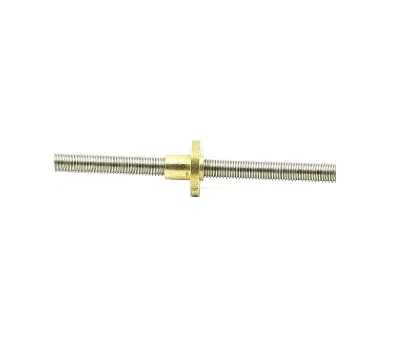 INVENTO 2pcs TB6560 Stepper Driver + Nema 17 4.2 Kg-cm Stepper Motor + Flexible coupling + 100mm (0.1 mtr) M8 8mm 1.25mm Pitch Threaded Rod + Brass Nut For DIY - Image 3