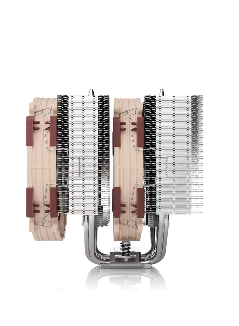 Noctua NH-D15 G2 HBC, Dual Tower CPU Cooler, Specialised High Base Convexity Version for Intel LGA1700 (Brown) - Image 3