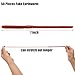 Cedilis 50 Pieces Fake Earthworm Stretchy Lifelike Faux Rubber Earthworms Plastic Soft Worm Trick Toys for Halloween 7 inch - Image 4