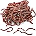 Cedilis 50 Pieces Fake Earthworm Stretchy Lifelike Faux Rubber Earthworms Plastic Soft Worm Trick Toys for Halloween 7 inch - Image 2