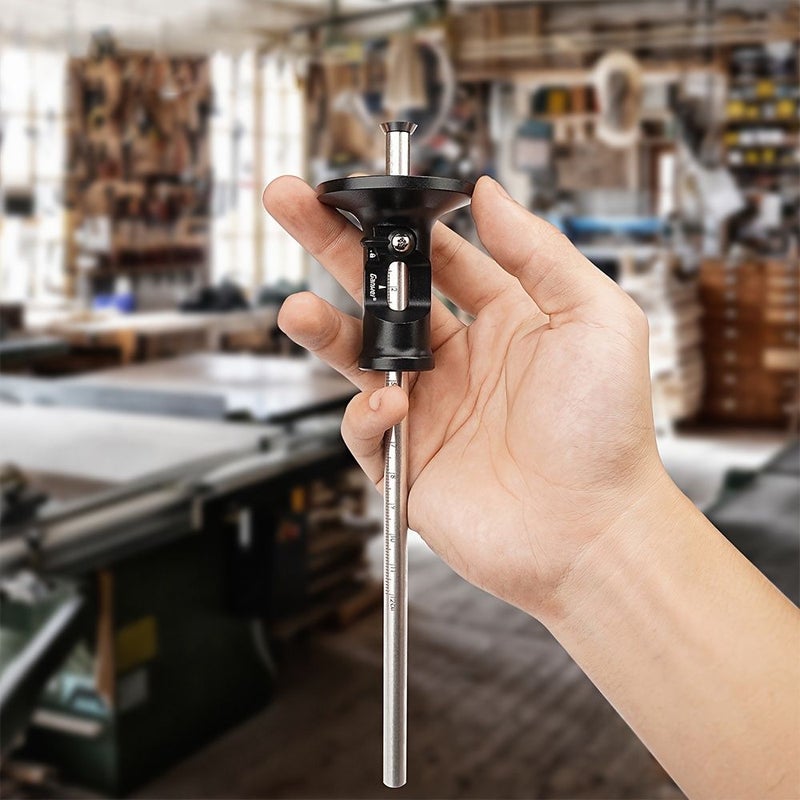 European Style Woodworking Marking Gauge Adjustable 0-120mm Precise Scribe - Image 4