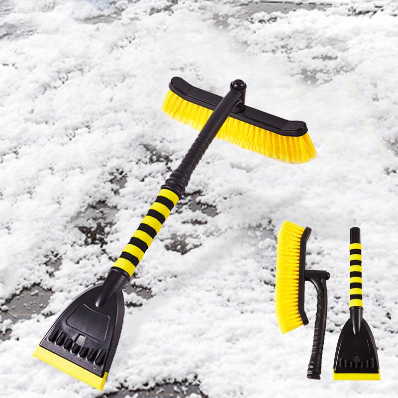 Car Snow Shovel 2-in-1 Detachable Ice Scraper Brush - Image 1