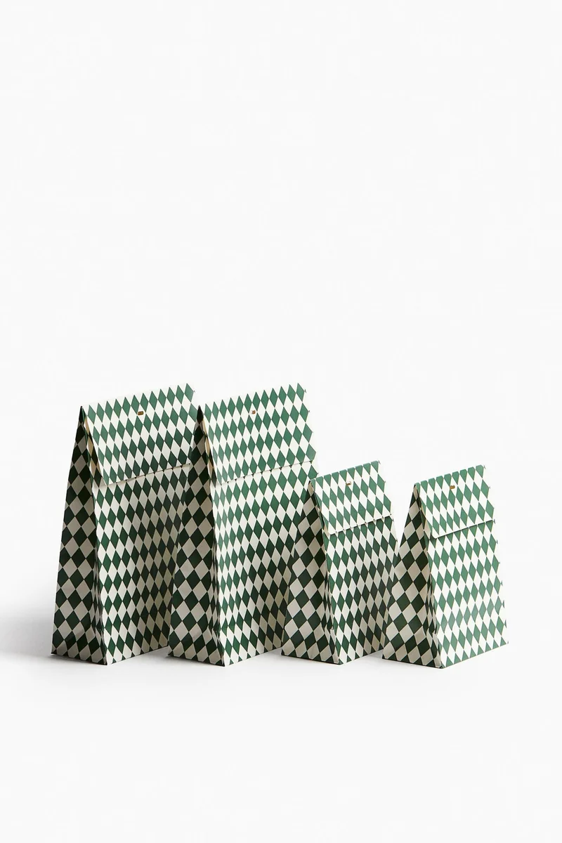 H&M 4-pack gift bags