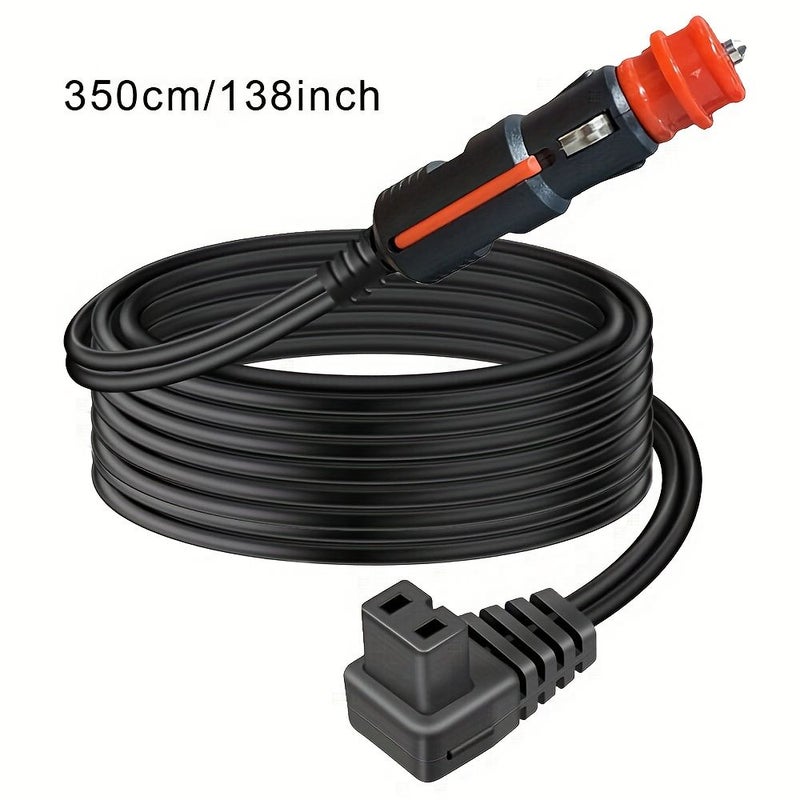 12V 24V Car Refrigerator Power Cord 350cm 138inch Extension Cable For Portable Freezer Without Battery - Image 3