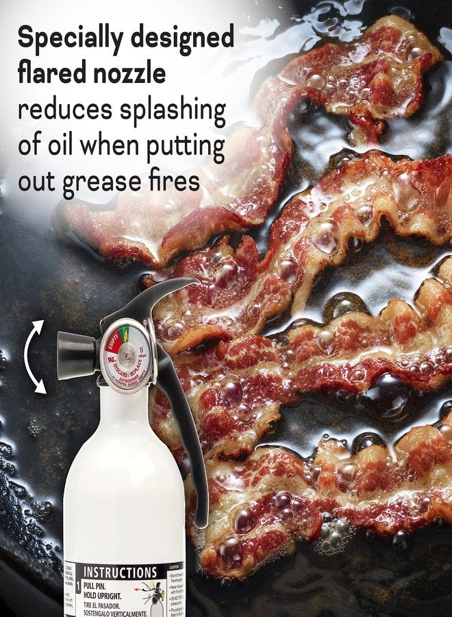 Kidde Kitchen Fire Extinguishers for Home & Office Use, 2 Pack: One 1-A:10-B:C and One Specialty Kitchen Extinguisher, Wall Mount & Strap Brackets Included - Image 4