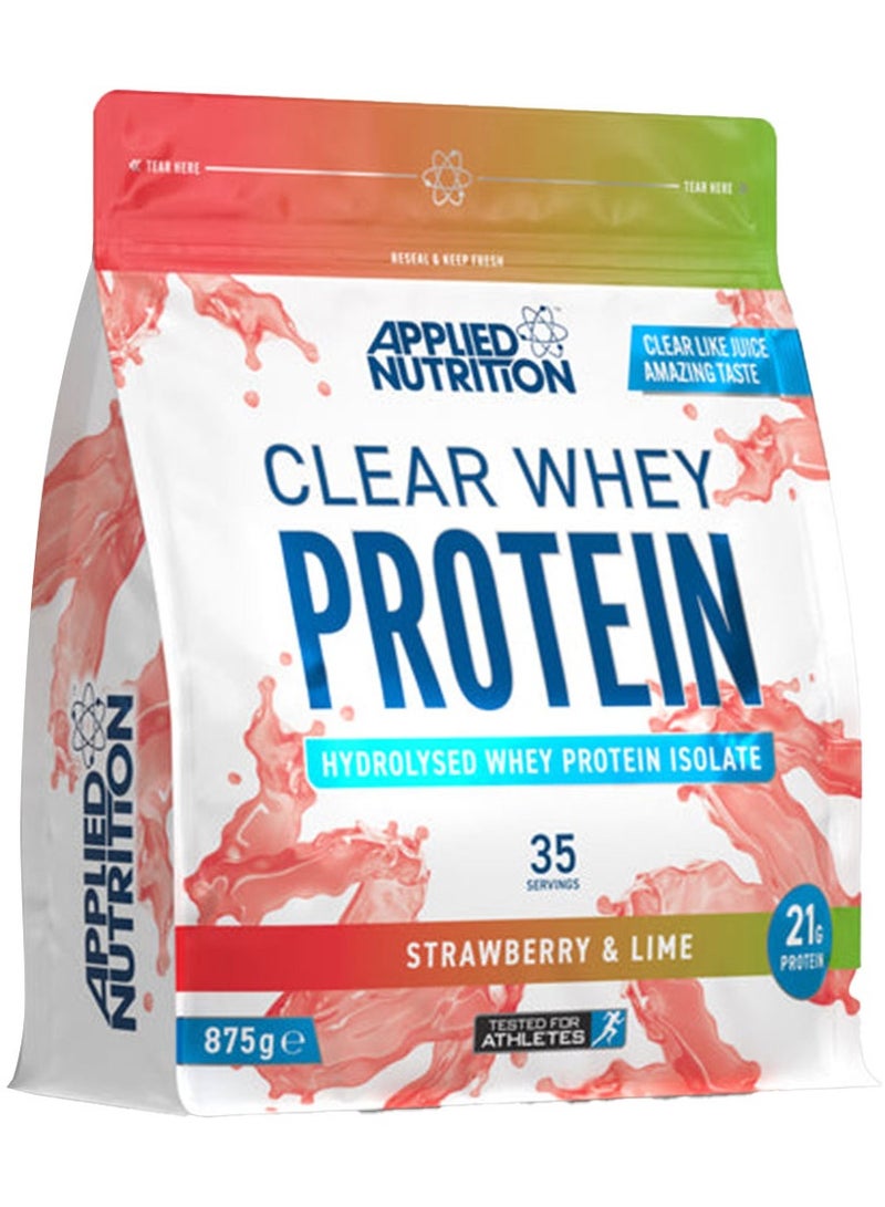 Applied Nutrition Clear Whey Protein Strawberry Lime 875 GM - Image 1