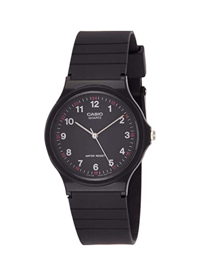 CASIO Unisex Resin Analog Watch MQ-24-1BLDF - Image 1
