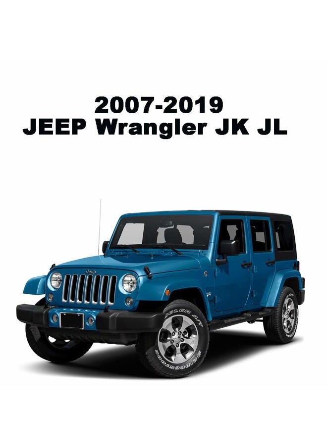 AMFRNE 7 Inch Direct Replacement Removable Black Rubber Radio Antenna MAST Compatible with Jeep Wrangler JK JL, Cherokee, Liberty, Compass, Renegade, Grand Cherokee Models 2007-2024 - Image 2