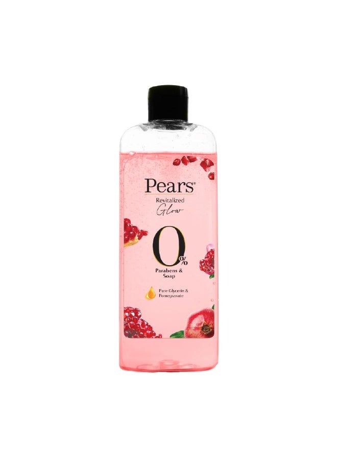 Pears 98% Pure Glycerin Revitalized Glow Body Wash with Pomegranate and 0% Parabens & Soap for a Revitalized Glow, 250ml - Image 4