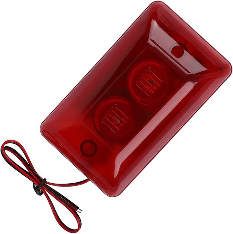 BRRNOO Wired Strobe Siren Alarm High Decibel Sound Flashing Light for Home Hotel Security - Image 4