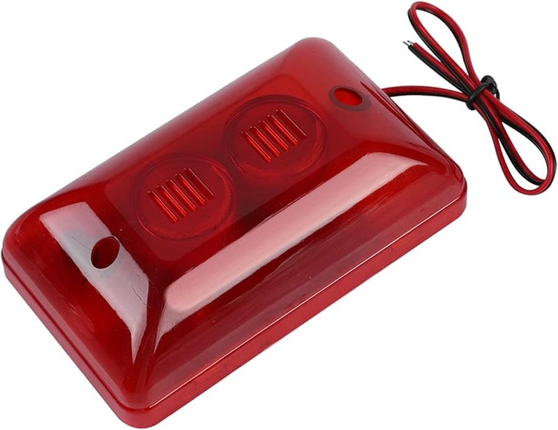 BRRNOO Wired Strobe Siren Alarm High Decibel Sound Flashing Light for Home Hotel Security - Image 5