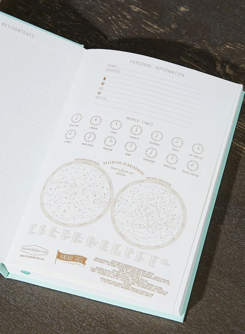 DesignWorks Ink Vintage Sass Journal - Leaf Me Alone
