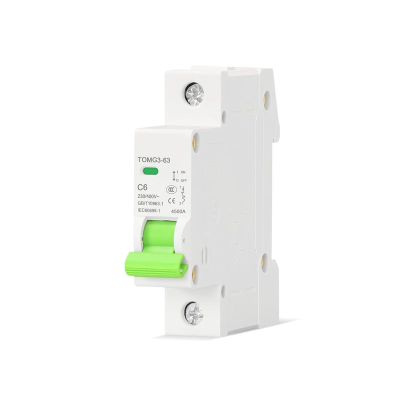 Tomg3 63 MCB Miniature Circuit Breaker C Type 20A 4 5KA AC Switch 110V 230V 400V - Image 3