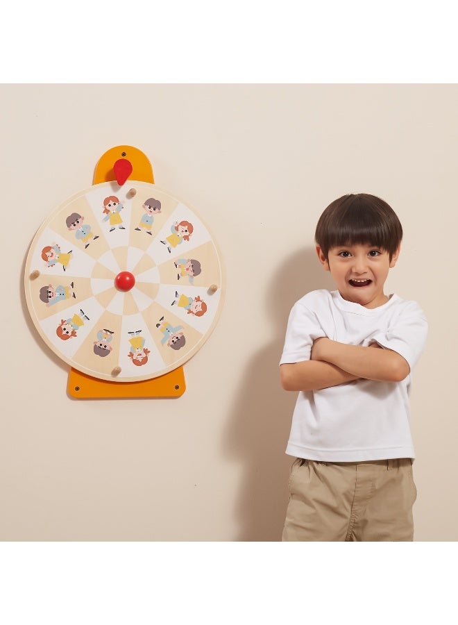 Viga Wall Toy - Movement And Facial Expression Turntable - Image 3