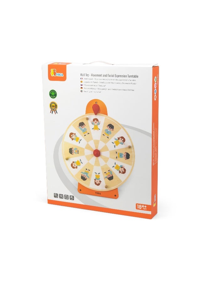 Viga Wall Toy - Movement And Facial Expression Turntable - Image 5