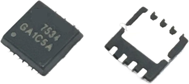 7534 AO7534 AON7534 مجموعة شرائح QFN-8، 10 قطع