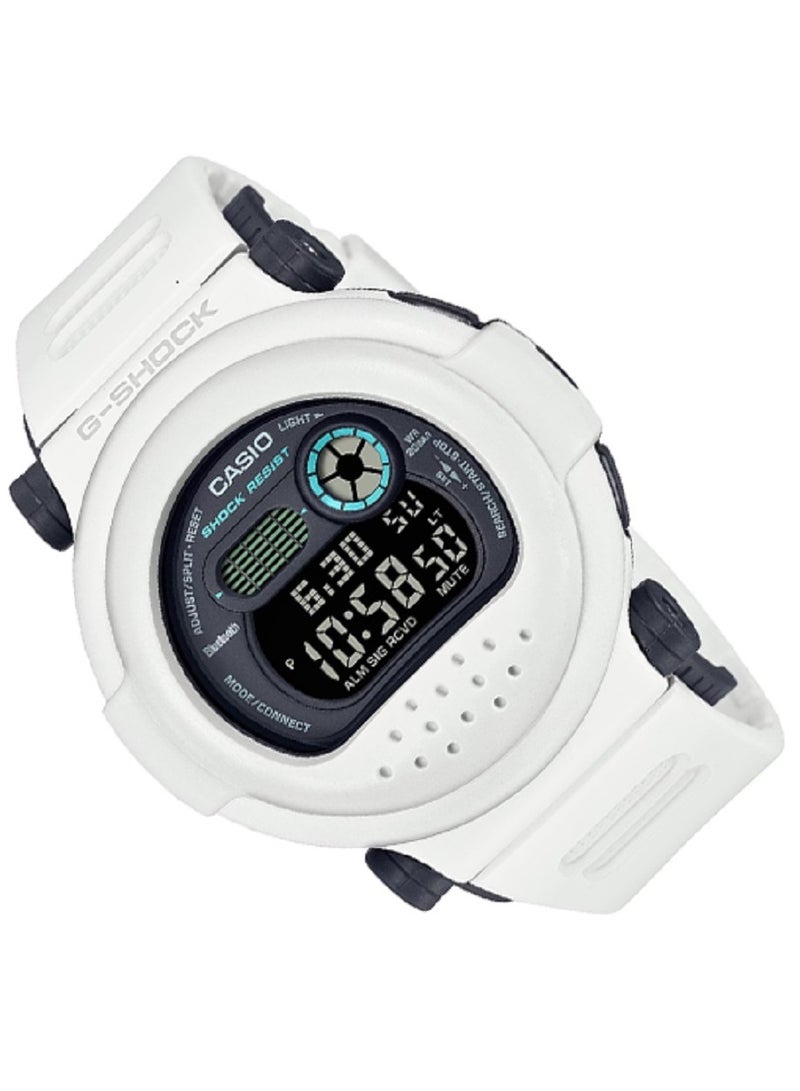 Casio Men Watch- G-SHOCK Digital science fiction white design Black Dial Resin Band G-B001SF-7DR - Image 3