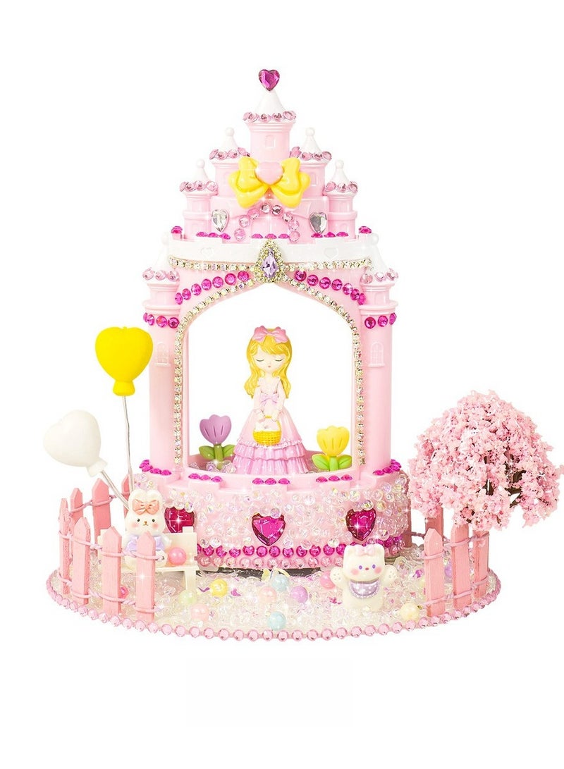 Girl's Creative Handmade Material Bag Making Night Light Birthday Gift Toy  - Image 1